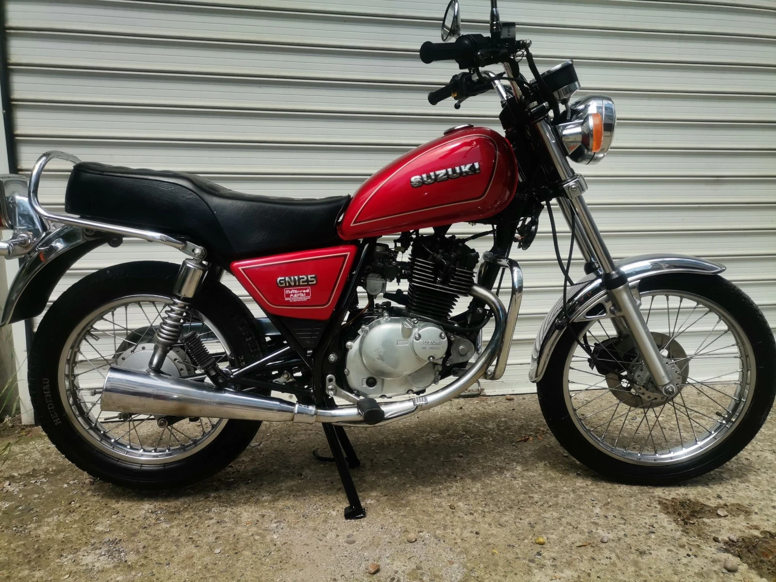Suzuki GN GN125, снимка 2 - Мотоциклети и мототехника - 54703743