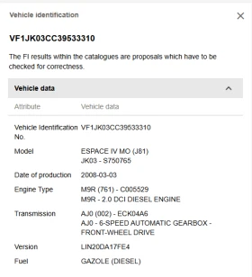 Обява за продажба на Renault Espace IV 2.0 dCi ~10 999 лв. - изображение 11