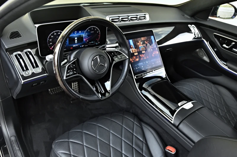 Mercedes-Benz S 500 4M 3xTV AMG Optik LONG 360 DIGITAL LIGHT 3DHEADU, снимка 9 - Автомобили и джипове - 51694359