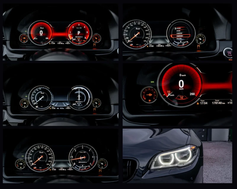 BMW 535 FACE LIFE LED FULL , снимка 15 - Автомобили и джипове - 53059712