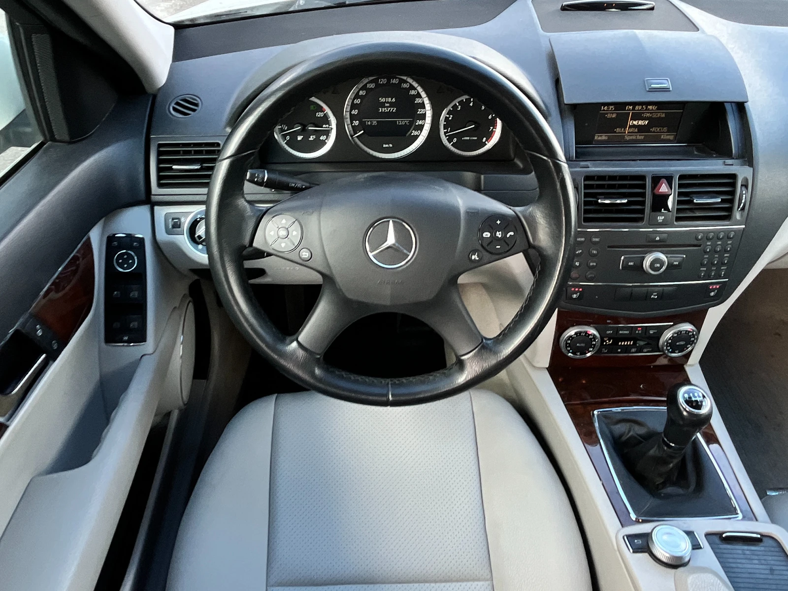 Mercedes-Benz C 200 KOMPRESSOR - ELEGANCE, снимка 6 - Автомобили и джипове - 54094526