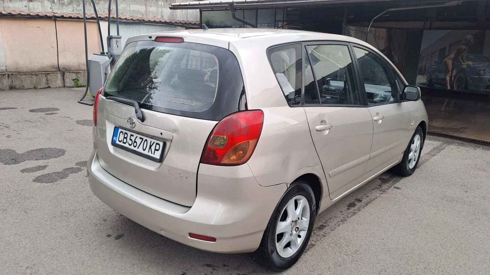 Toyota Corolla verso 1.6 VVT-i (110кс. ГАЗ) ВЕРИГА!, снимка 6 - Автомобили и джипове - 54391478