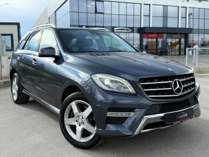 Mercedes-Benz ML 350 AMG-PACKET* НА ПРУЖИНИ* PANORAMA* CAMERA* ТЕГЛИЧ* , снимка 3 - Автомобили и джипове - 52496263