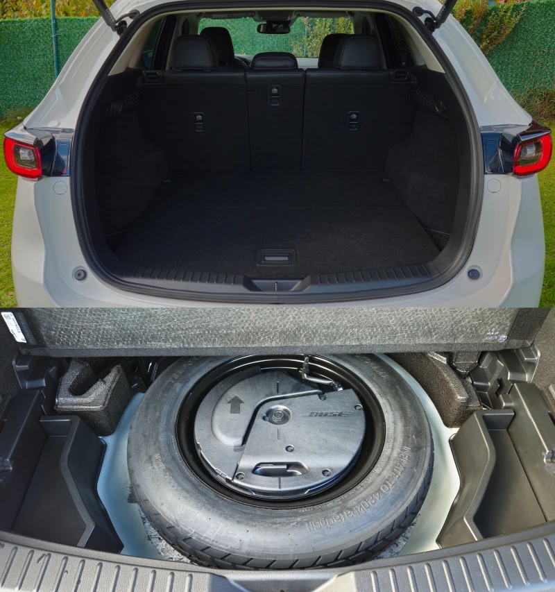 Mazda CX-5 PREMIUM PLUS;HEAD-UP;BOSE;ЕЛ.БАГАЖНИК;4X4;20000KM , снимка 9 - Автомобили и джипове - 52565485