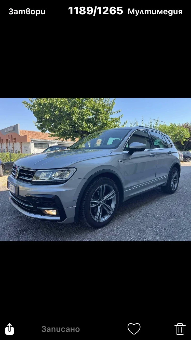 VW Tiguan R-Line DSG NAVI - 37500 лв. - 20083852 1