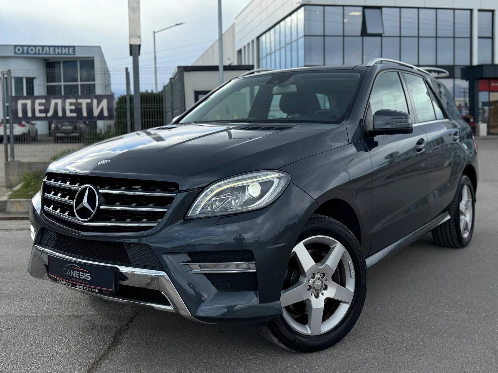 Mercedes-Benz ML 350 AMG-PACKET* НА ПРУЖИНИ* PANORAMA* CAMERA* ТЕГЛИЧ* , снимка 1