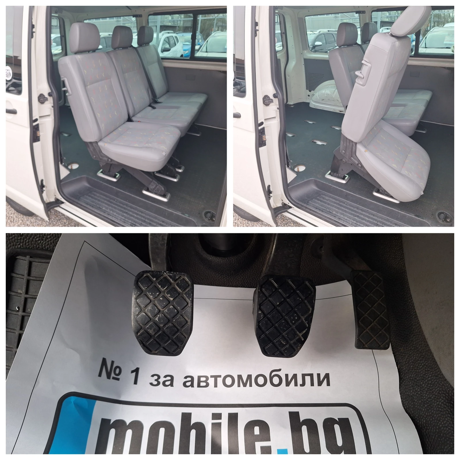 VW Transporter 2.5tdi 131ks 4x4 9 Mesta Klima! | Mobile.bg   16