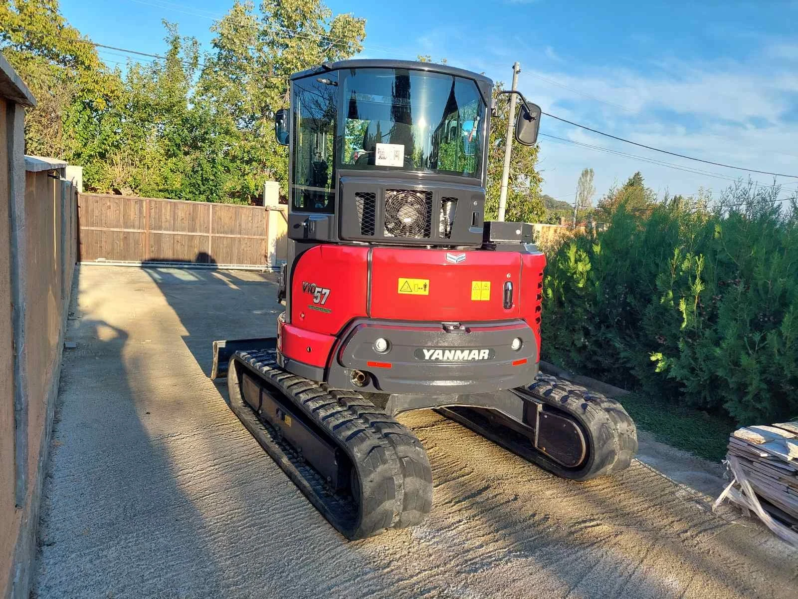 Багер Yanmar VIO57-6B - изображение 9