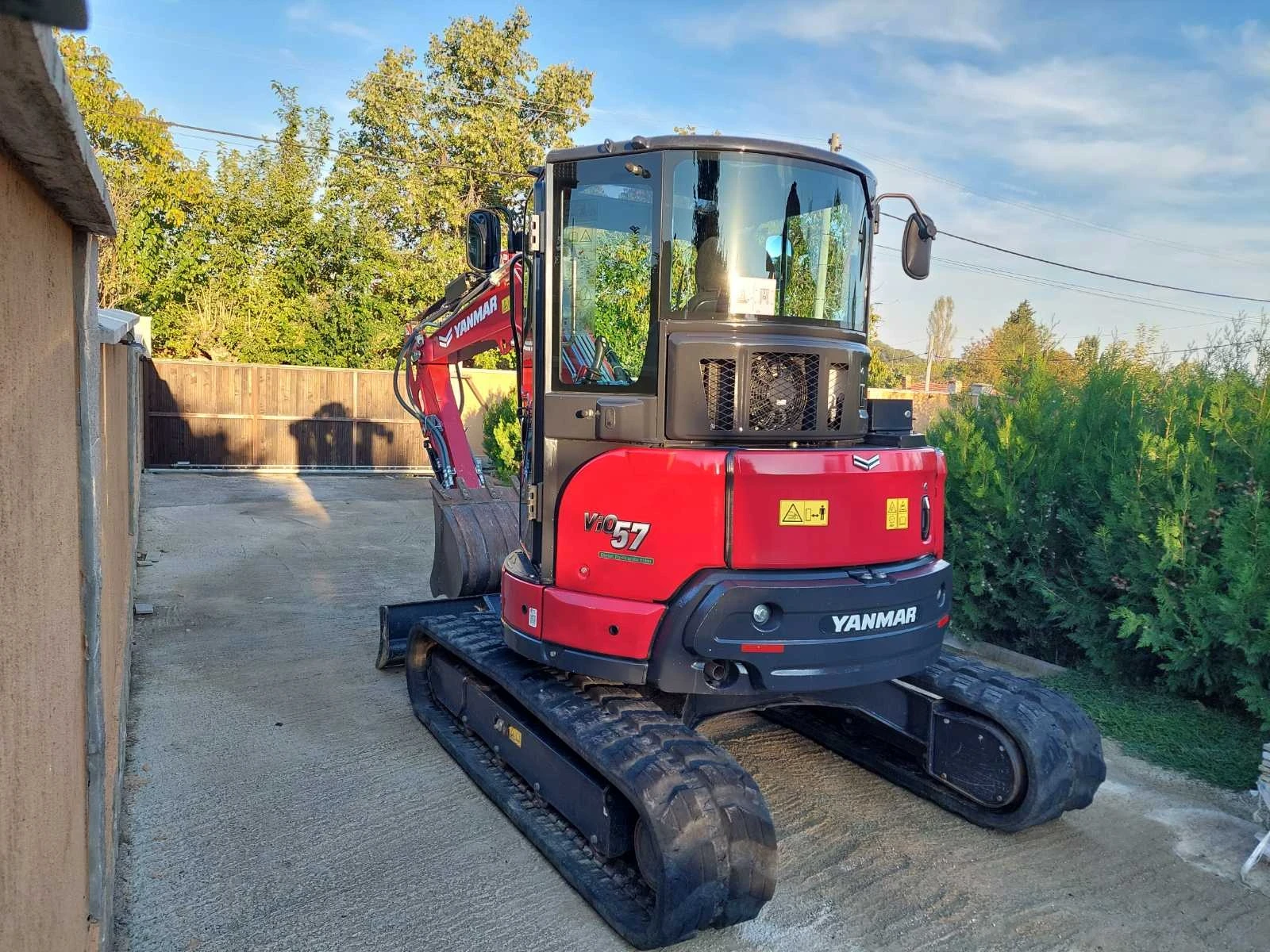 Багер Yanmar VIO57-6B - изображение 7