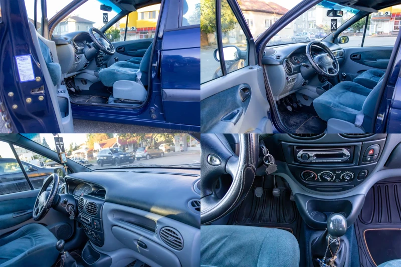 Renault Scenic 1, 6e 90к.с. бензин / газ, снимка 13 - Автомобили и джипове - 47454438