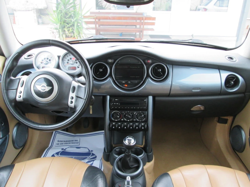 Mini Cooper 1.4D кожа нвигация, снимка 12 - Автомобили и джипове - 48211747