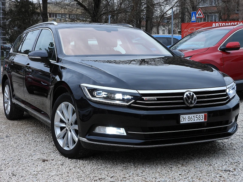 VW Passat 2.0ШВЕЙЦАРИЯ-ДИСТРОНИК/LED/САМОПАРКИРАНЕ/КОЖА/НАВИ, снимка 4 - Автомобили и джипове - 53479054