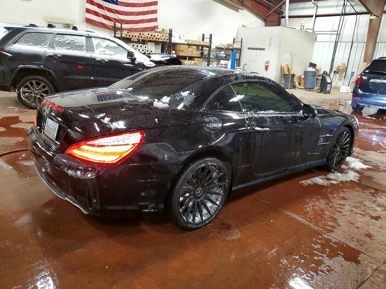 Mercedes-Benz SL 500 V8 BiTurbo, снимка 4 - Автомобили и джипове - 53737447