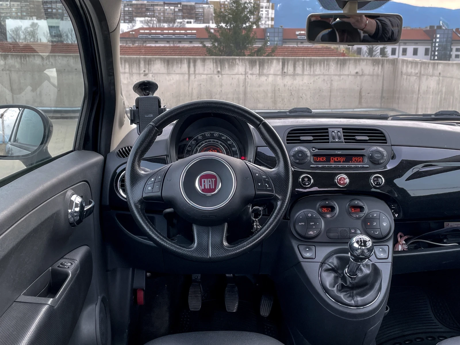 Fiat 500 1.2 69HP 5MT, снимка 10 - Автомобили и джипове - 53928102