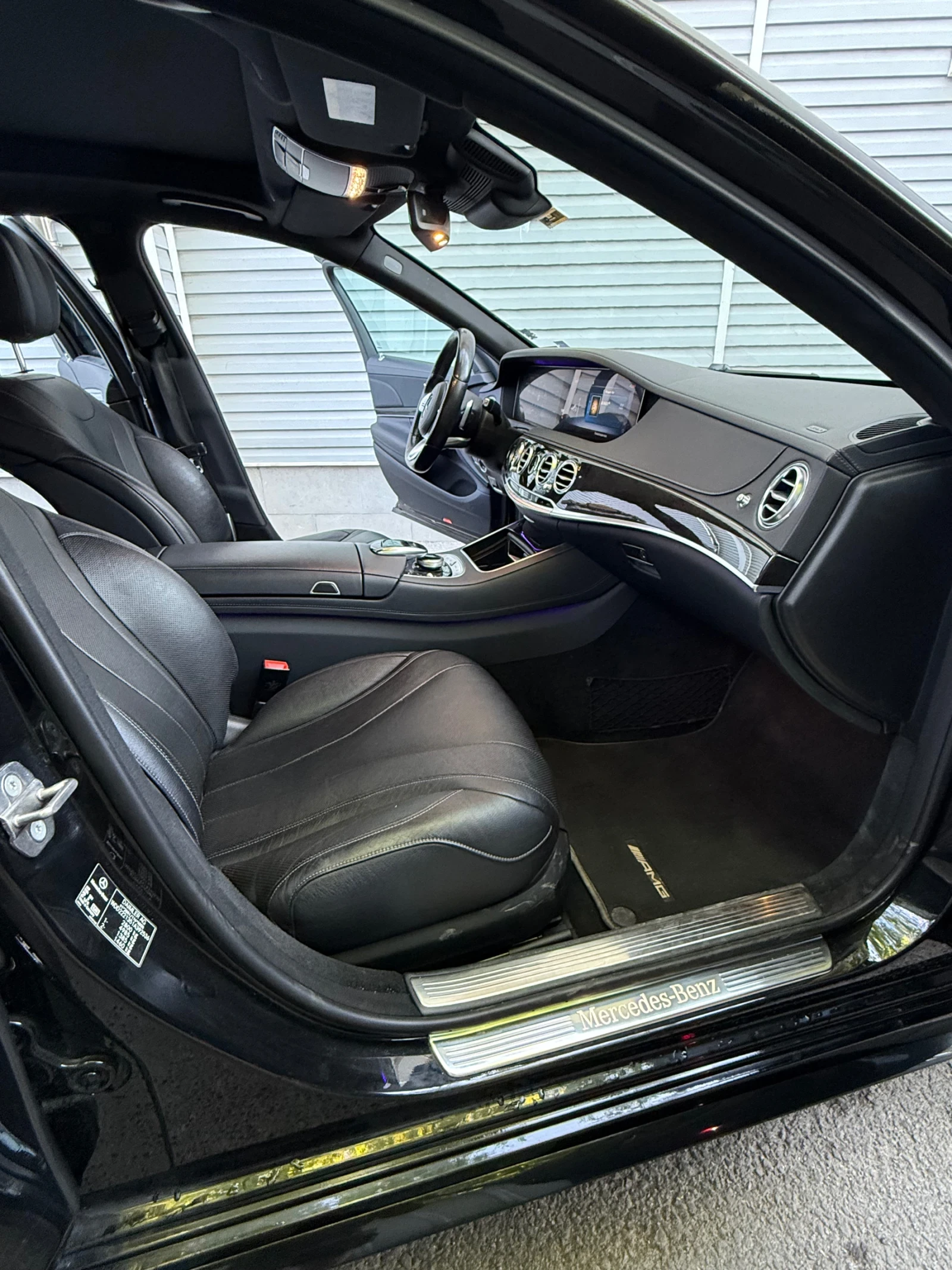 Mercedes-Benz S 400 LONG 4 matic 3 TV , снимка 7 - Автомобили и джипове - 54309208