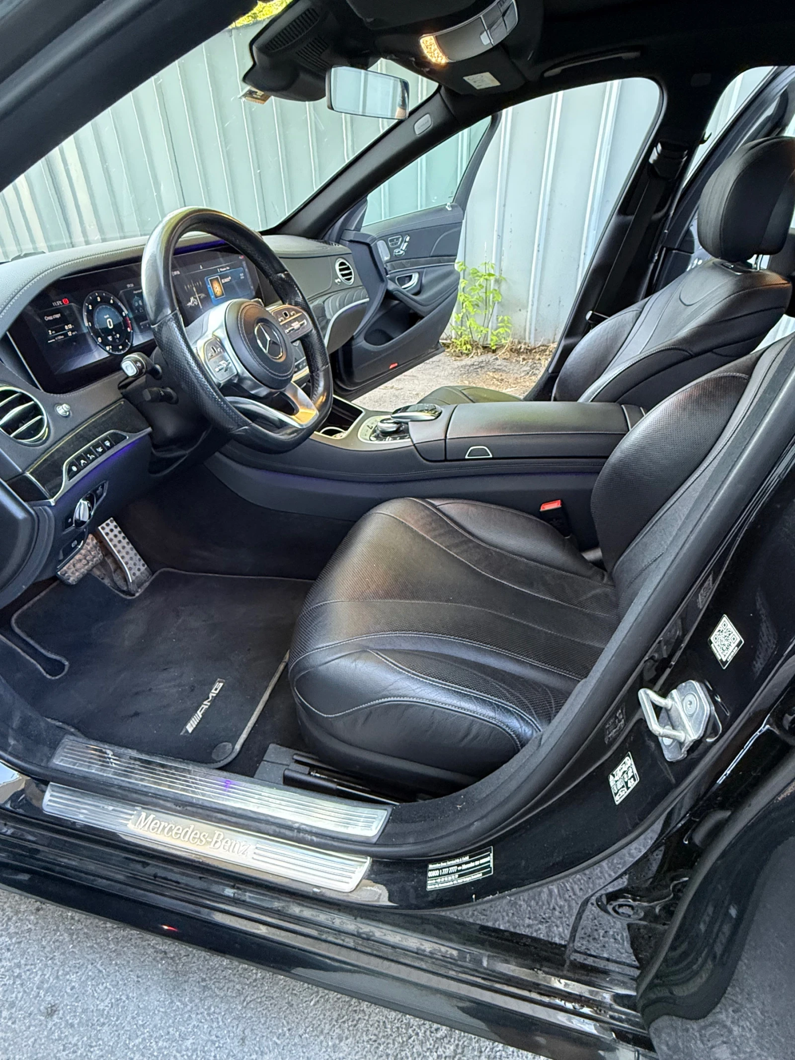 Mercedes-Benz S 400 LONG 4 matic 3 TV , снимка 11 - Автомобили и джипове - 54309208