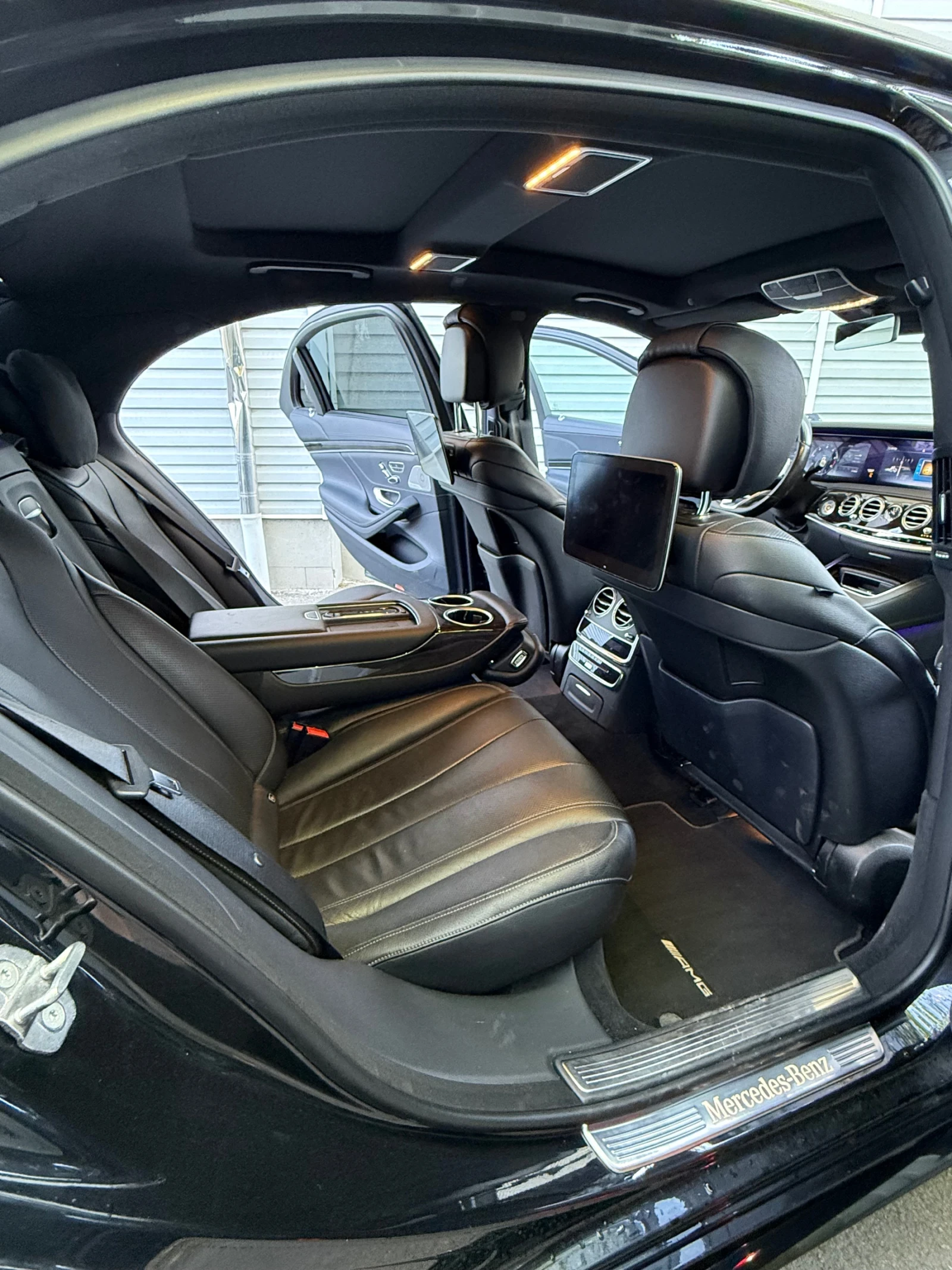 Mercedes-Benz S 400 LONG 4 matic 3 TV , снимка 10 - Автомобили и джипове - 54309208