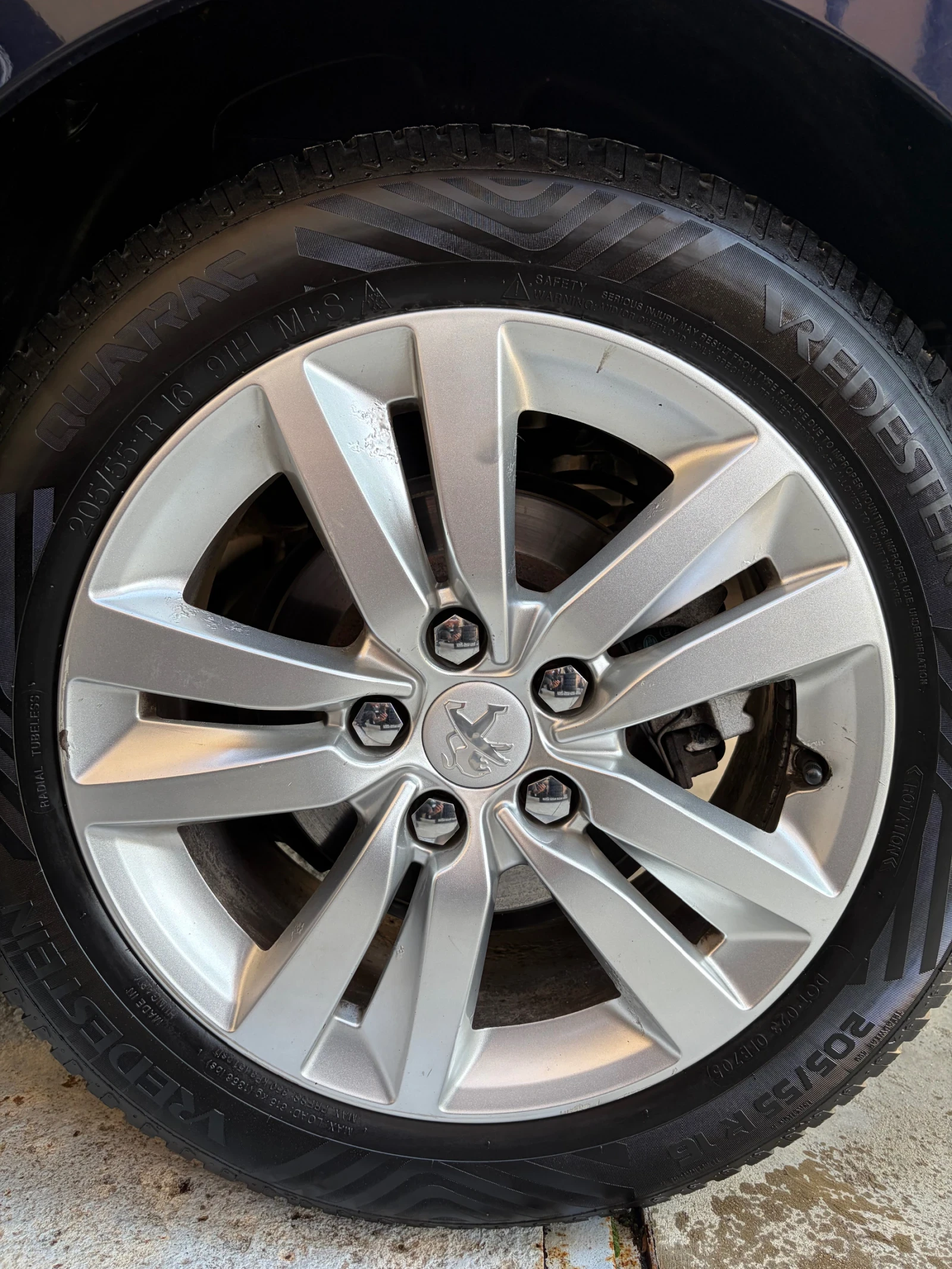 Peugeot 308 1.6hdi 308sw, снимка 6 - Автомобили и джипове - 54773273