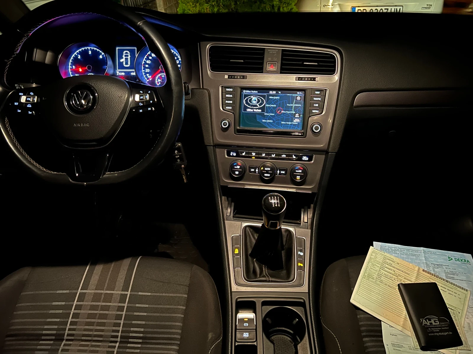 VW Golf VW Golf 7    Lounge , година 2015 2.0 TDI , 150 к., снимка 7 - Автомобили и джипове - 54798017