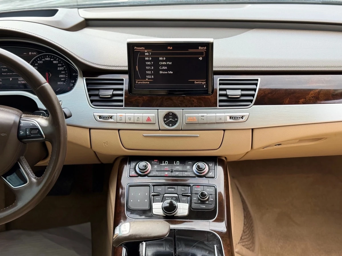 Audi A8 * 3.0L TDI * CARFAX * ЦЕНА ДО БГ, снимка 12 - Автомобили и джипове - 56129572