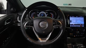 Jeep Grand cherokee 3.6 / OVERLAND / DISTRONIC / ОБДУХ / ПОДГРЕВИ , снимка 13