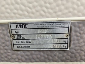 Каравана LMC 480P, снимка 8