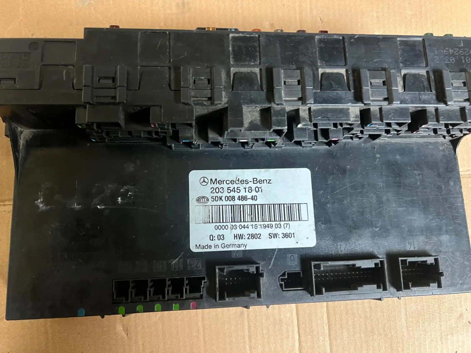 2035451801  SAM MODUL W 203 5DK008486-40 203 545 18 01 5DK 008 486-40 HW:2802 SW:3601 | Mobile.bg   1