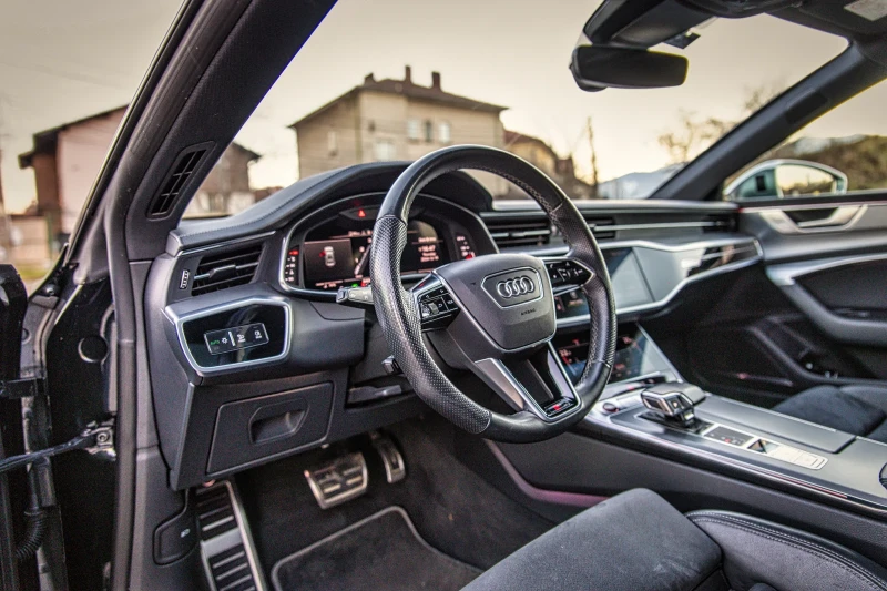 Audi S7 S7 SPORTBACK B&O/360/MATRIX/21/QUATTRO/PANO/FULL, снимка 13 - Автомобили и джипове - 48440403