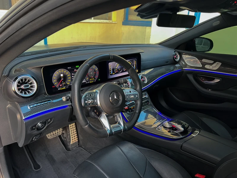 Mercedes-Benz CLS 53 AMG * LIMITED* SELENITE GRAY MAGNO* , снимка 7 - Автомобили и джипове - 52496822