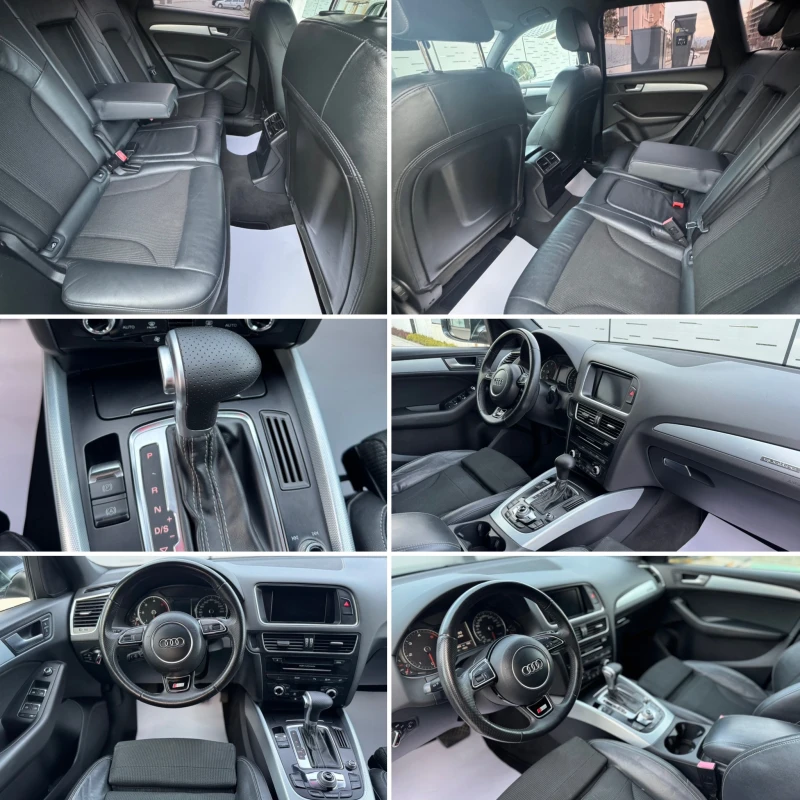 Audi Q5 2.0TDI FACE S-LINE EURO6 NAVI KOJA QUATTRO, снимка 17 - Автомобили и джипове - 49441691