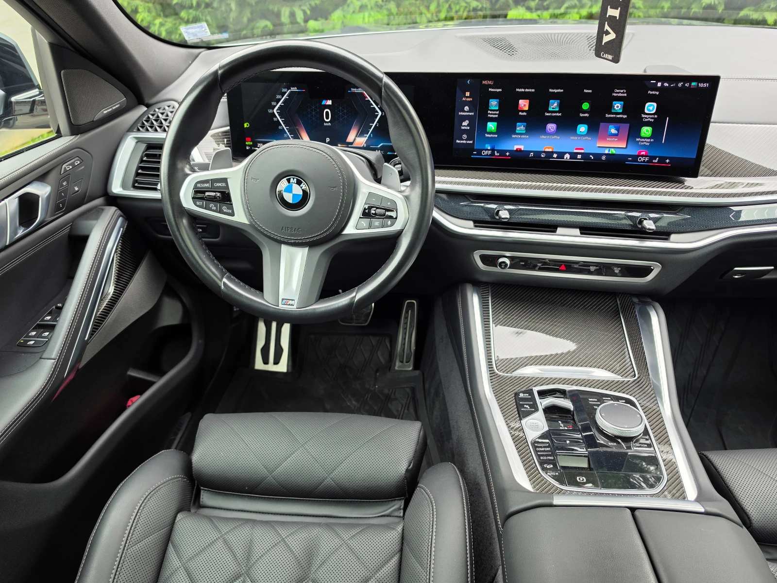 BMW X6 ��������!M-SPORT* FACELIF* PANO* SHADOW* CARBON*  | Mobile.bg � ����������� 11