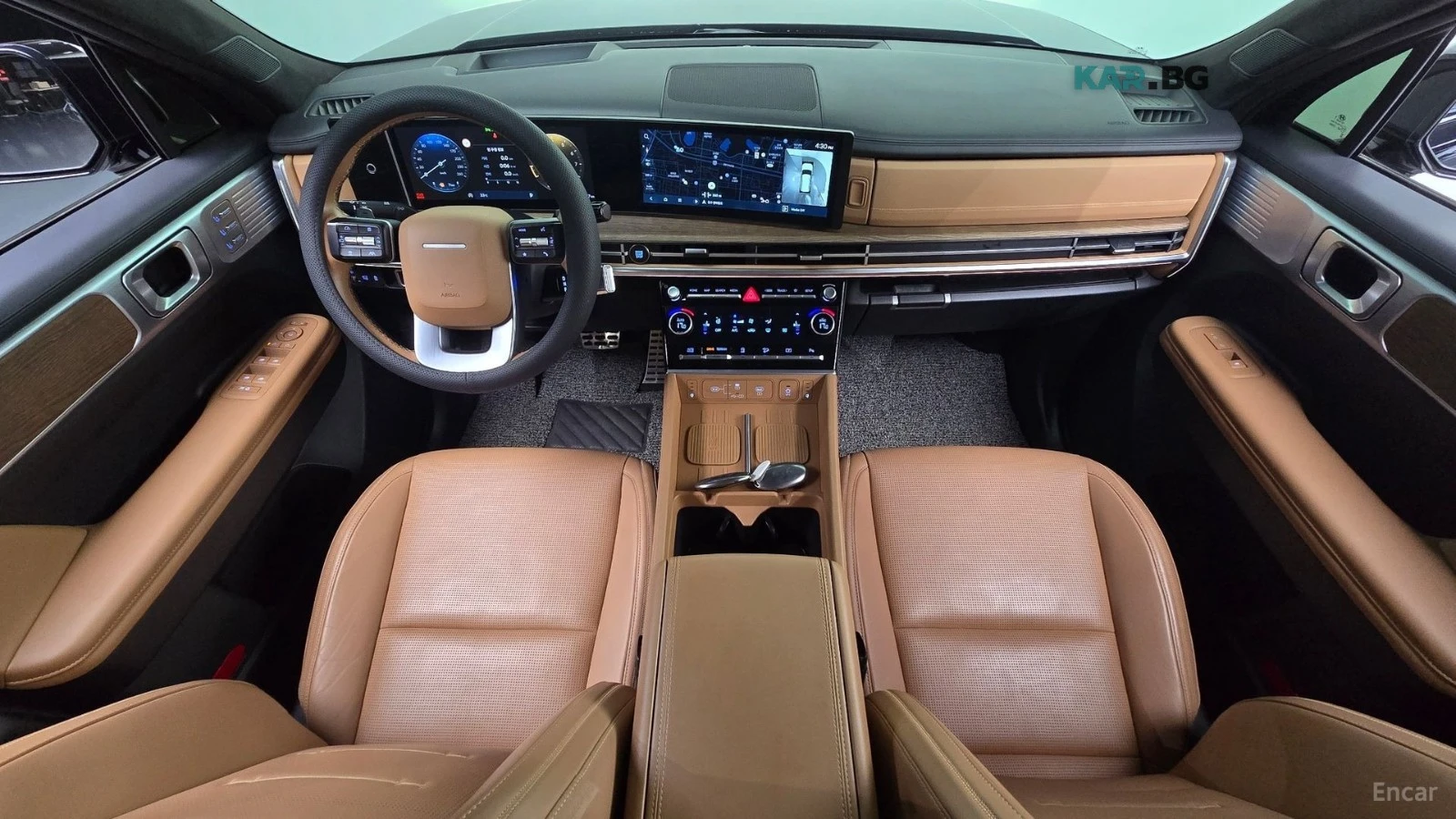 Hyundai Santa fe 2.5T* 4WD* CALLIGRAPHY* ПОДГРЕВ* ОБДУХВАНЕ* 360* H, снимка 6 - Автомобили и джипове - 56101979