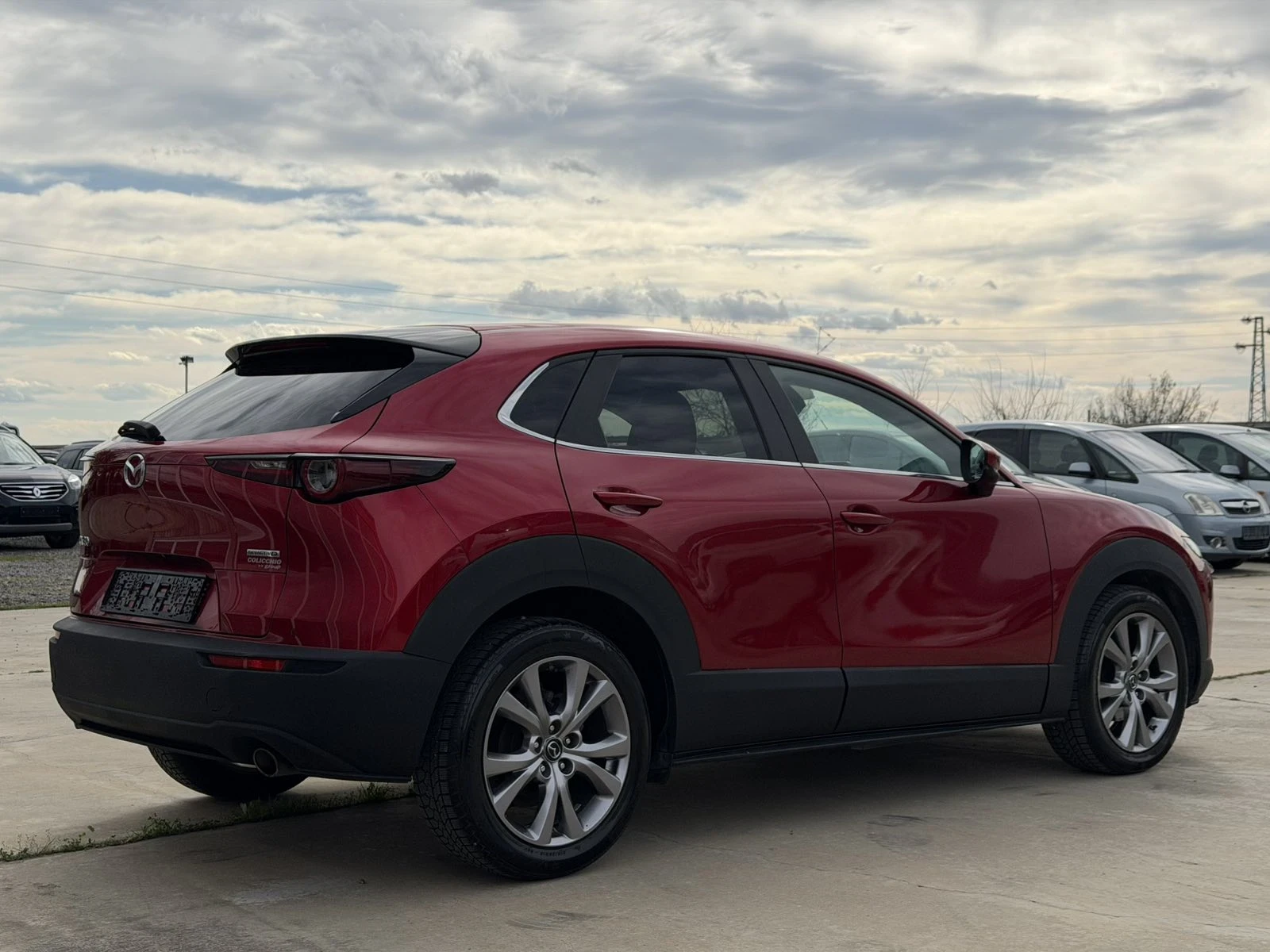 Mazda CX-30 * DISTRONIC* HED-UP* RED CRYSTAL METALLIC, снимка 12 - Автомобили и джипове - 56328847