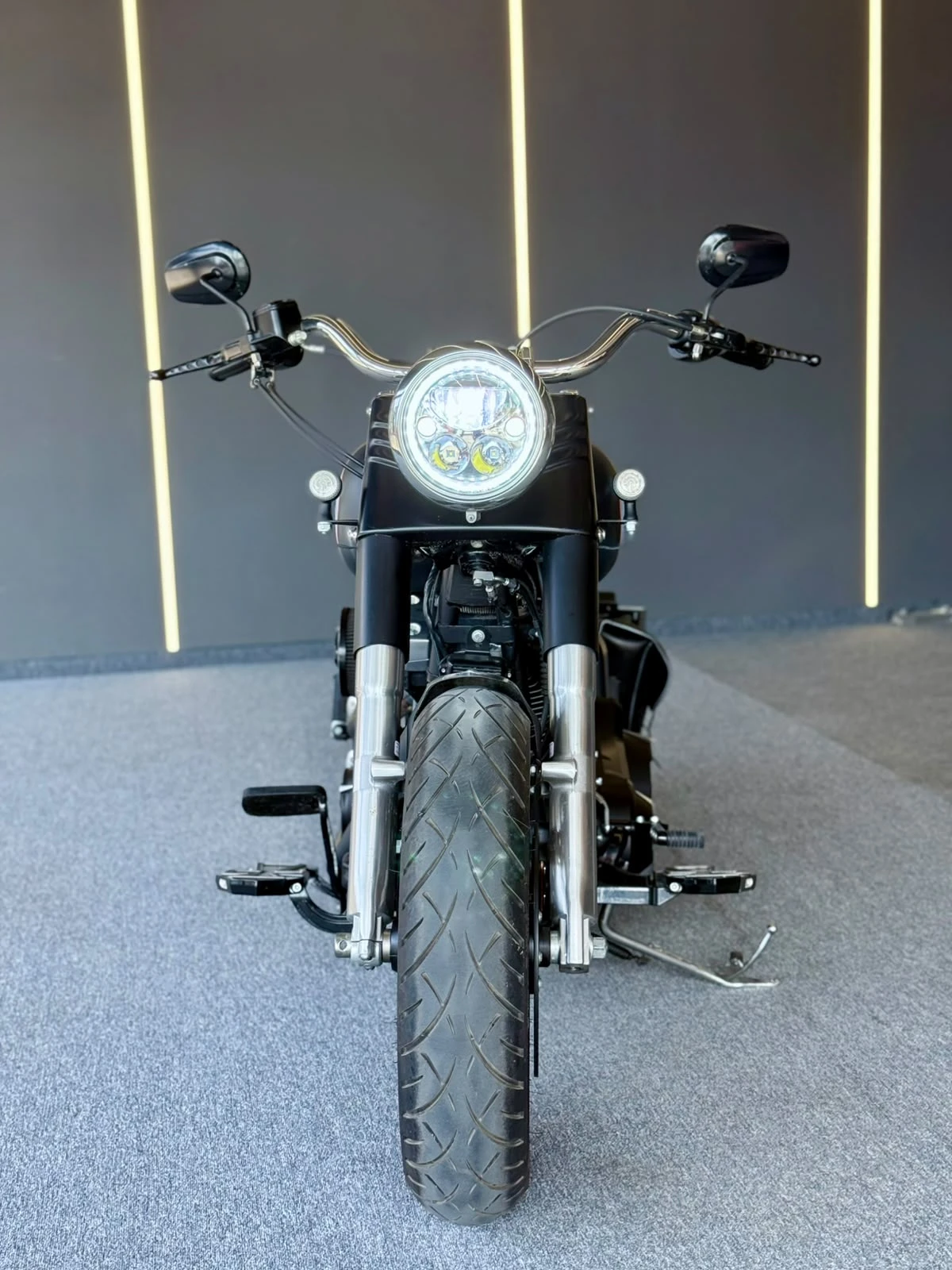 Harley-Davidson Bad Boy Fat Boy* Custom* LED* TNT* Лизинг, снимка 2 - Мотоциклети и мототехника - 54737537