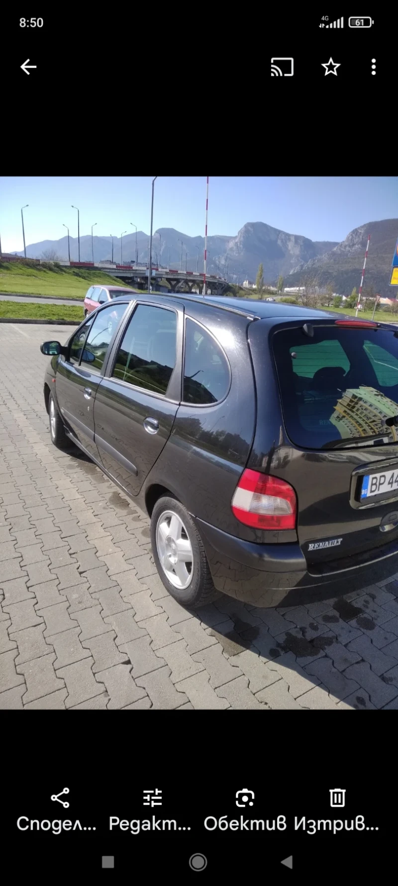 Renault Scenic 1.4/95 кс, снимка 5 - Автомобили и джипове - 48095079