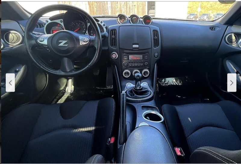 Nissan 370Z РЪЧНИ* СКОРОСТИ* БЕЗ* ИНДИЦЕНТИ* КЛИМАТРОНИК* АВТО, снимка 8 - Автомобили и джипове - 52936525