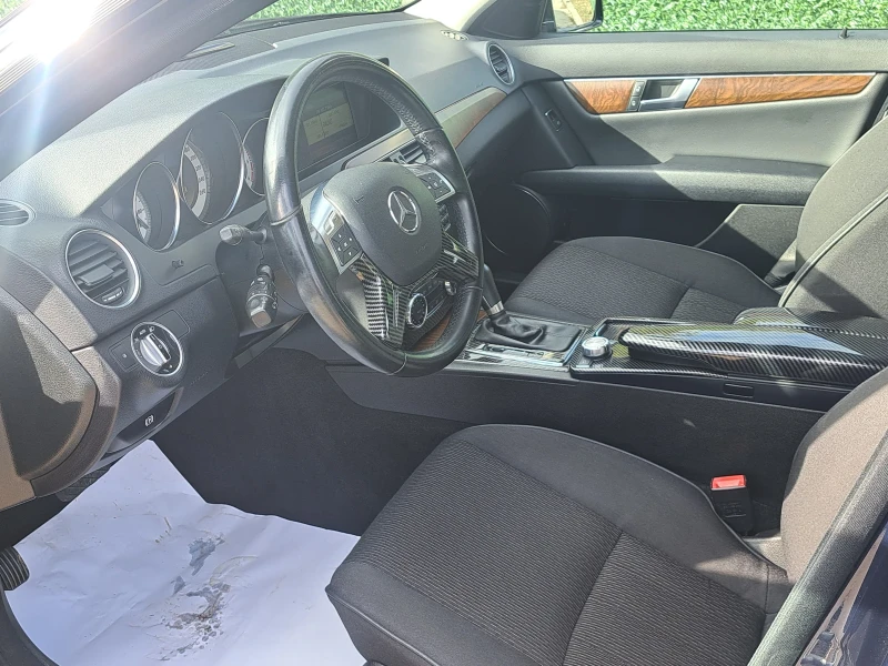 Mercedes-Benz C 220 2.2 170hp FACE/ TOP Състояние///LineAssistants/Мър, снимка 13 - Автомобили и джипове - 52648493