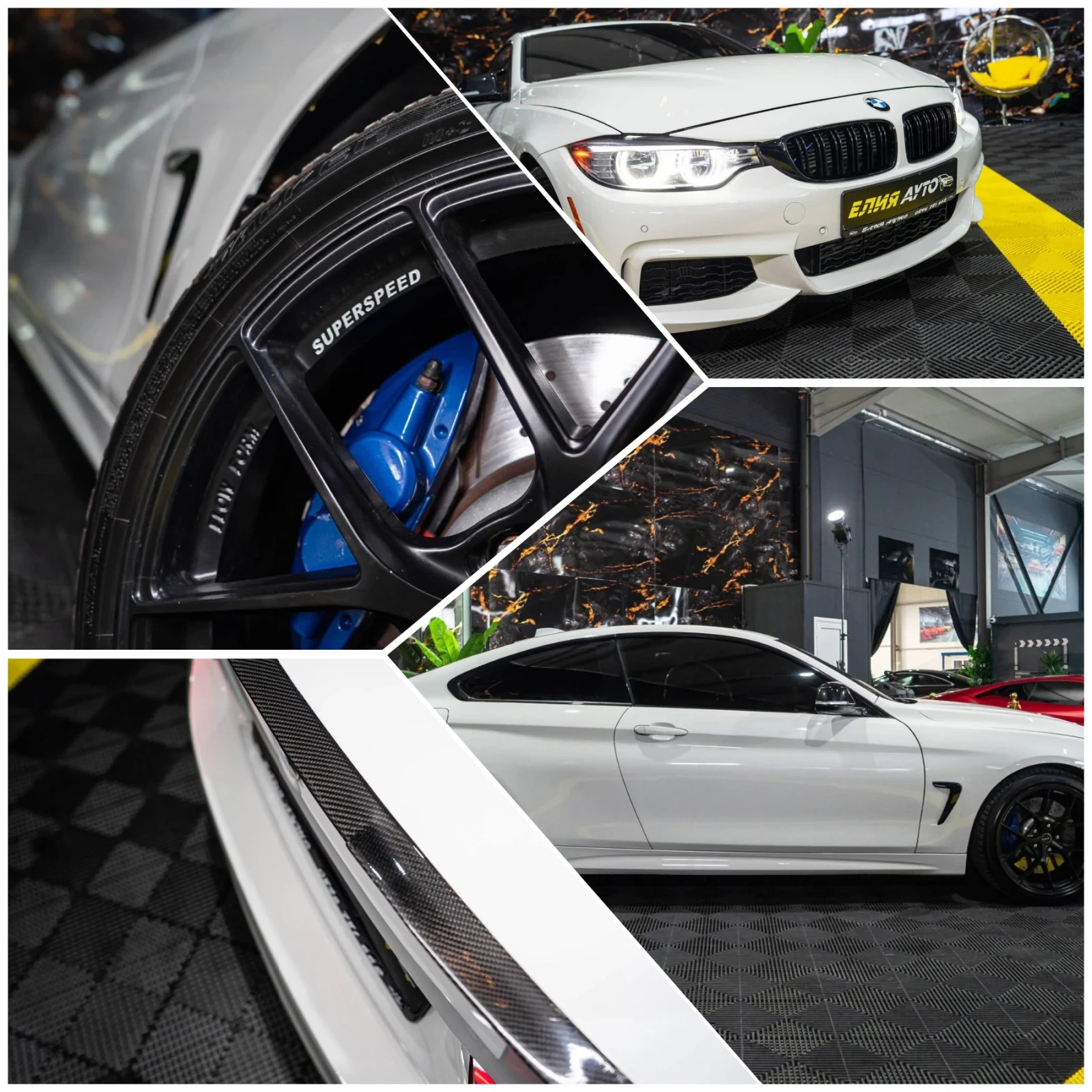 BMW 435 I XDRIVE FULL M PERFORMANCE H&K ЛИЗИНГ 100%, снимка 17 - Автомобили и джипове - 53901699