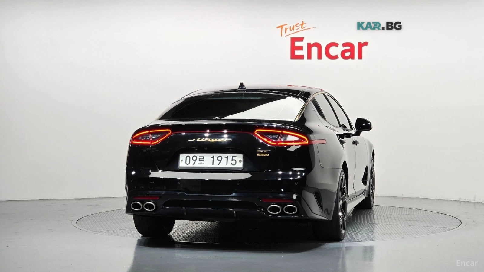Kia Stinger 3.3 Turbo AWD GT* HUD* 360* ОБДУХВ* НАВИ, снимка 4 - Автомобили и джипове - 56165011
