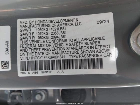 Honda Accord 1.5l Se, снимка 9