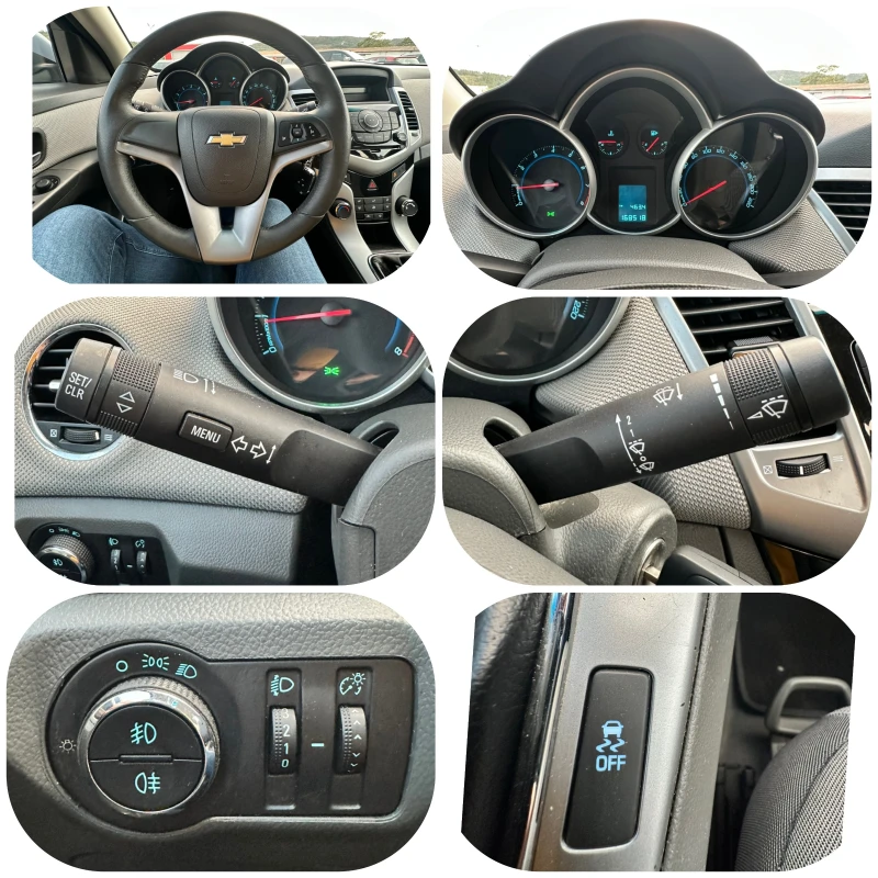 Chevrolet Cruze 1.6 I КАТО НОВА, снимка 12 - Автомобили и джипове - 47374777