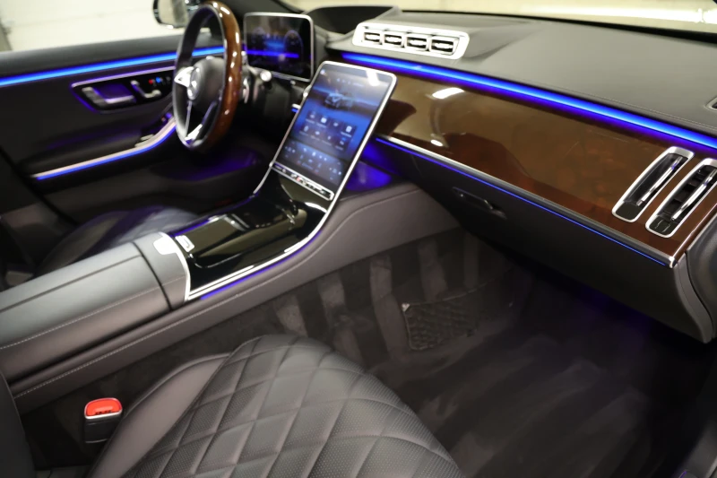 Mercedes-Benz S 450 d Long AMG 3xTV Ексклузив Вентилация Масаж Панорам, снимка 12 - Автомобили и джипове - 52667875