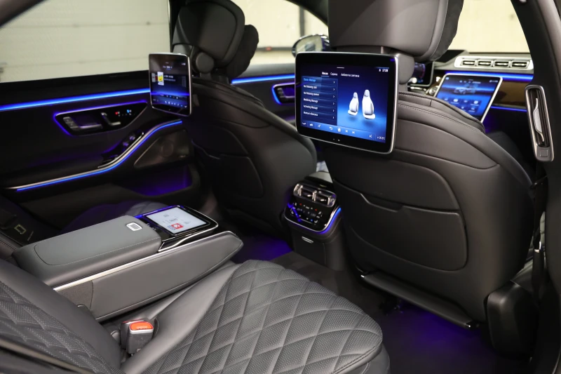 Mercedes-Benz S 450 d Long AMG 3xTV Ексклузив Вентилация Масаж Панорам, снимка 16 - Автомобили и джипове - 52667875