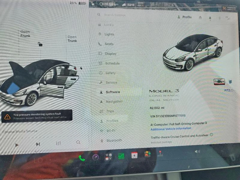 Tesla Model 3 Dual Motors AWD, снимка 8 - Автомобили и джипове - 56217176