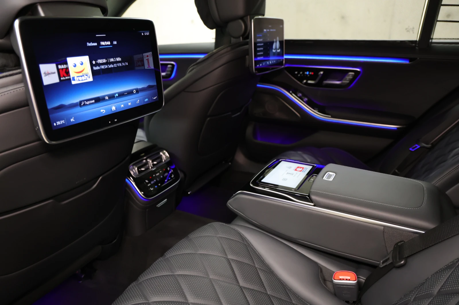 Mercedes-Benz S 450 d Long AMG 3xTV     | Mobile.bg   13