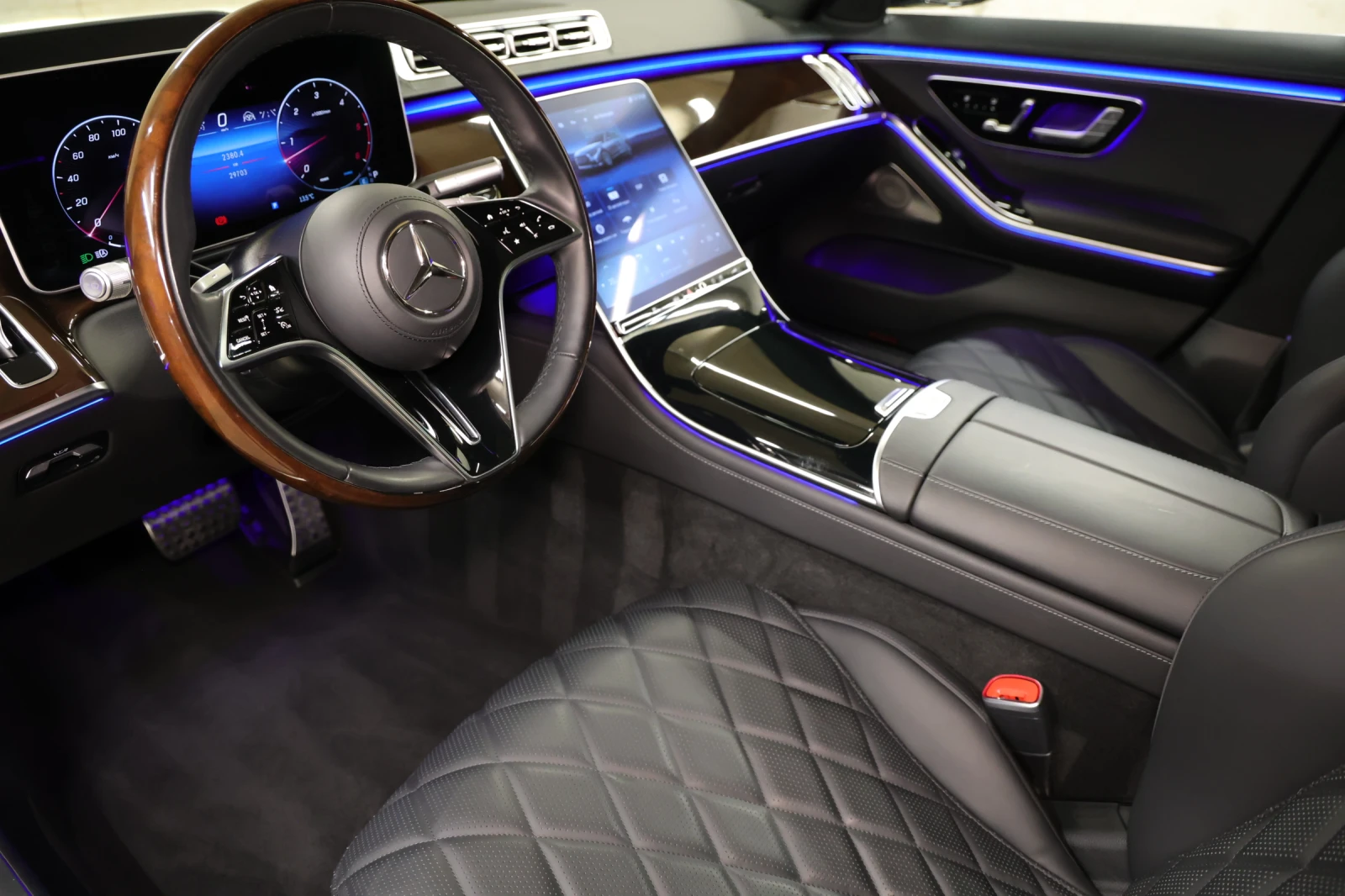 Mercedes-Benz S 450 d Long AMG 3xTV Ексклузив Вентилация Масаж Панорам - изображение 7