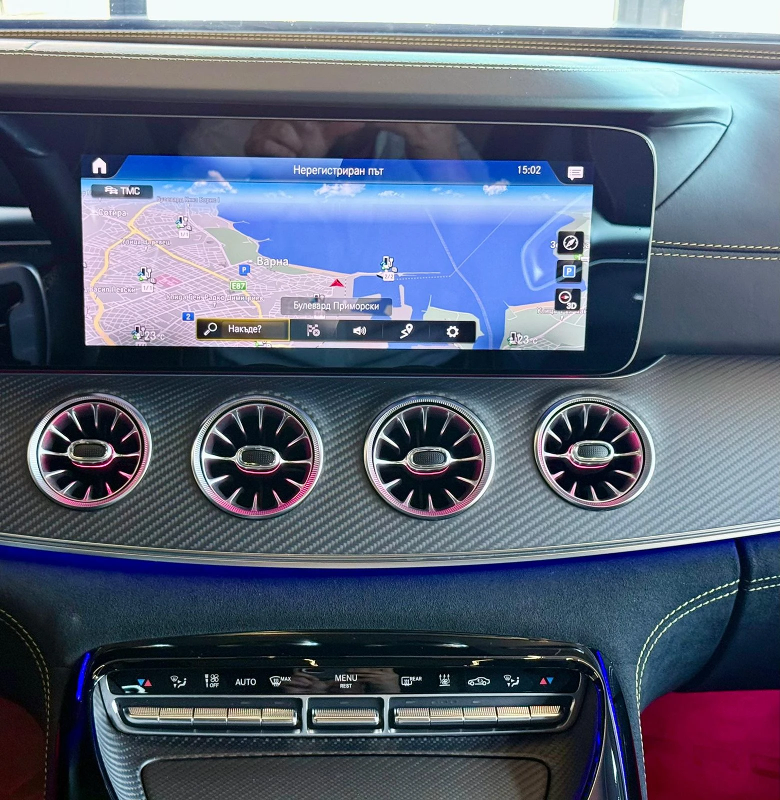 Mercedes-Benz AMG GT 63s* 4M* V8* Burmester* H&U* Подгрев* Лизинг, снимка 11 - Автомобили и джипове - 55120625