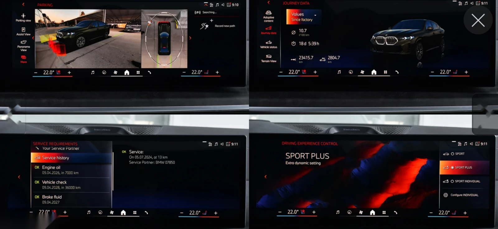 BMW X6 M40i Bowers&Wilkins, снимка 10 - Автомобили и джипове - 54912410