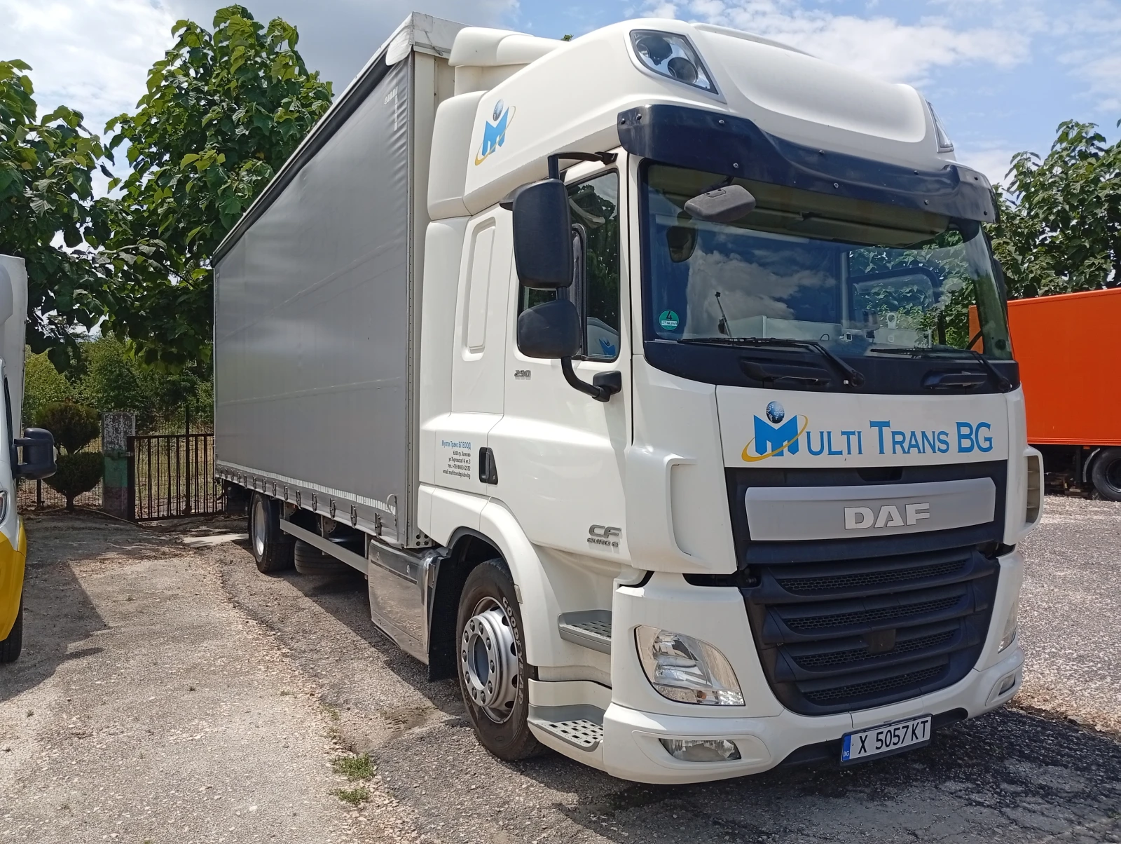 Daf CF Euro 6/20ep. падащ борд