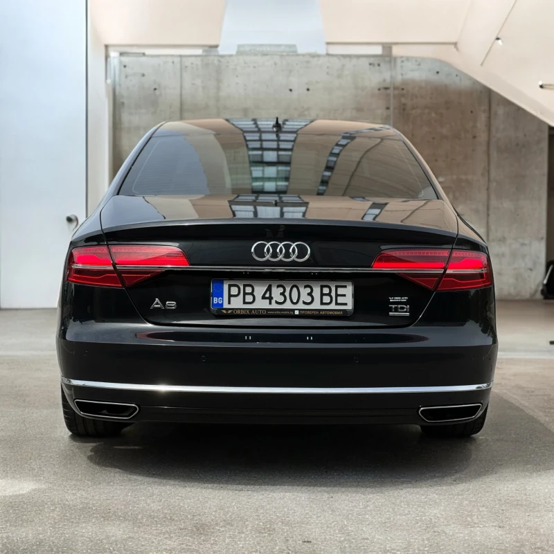 Audi A8 FACELIFT= НАПЪЛНО ОБСЛУЖЕН= MATRIX= ALCANTARA, снимка 4 - Автомобили и джипове - 45964525